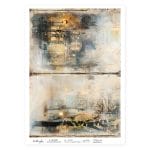 CrafTangles Decoupage Napkin / Tissue / Collage Paper - Winter Background 3