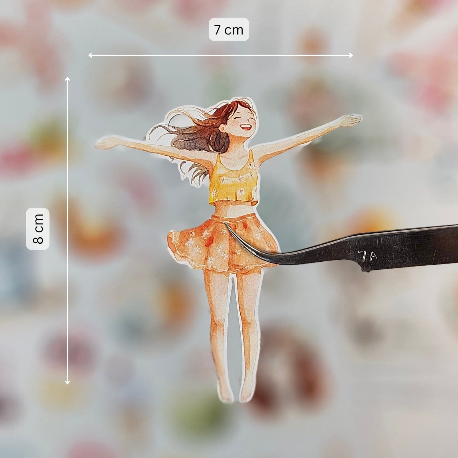 CrafTangles Precut Journal Stickers - Summer Vibes 1 (Pack of 62 stickers) CTPCS 53 Summer Vibes 1 CrafTangles Precut Journal Stickers 2 CrafTangles Precut Journal Stickers - Summer Vibes 1 (Pack of 62 stickers) - Image 2