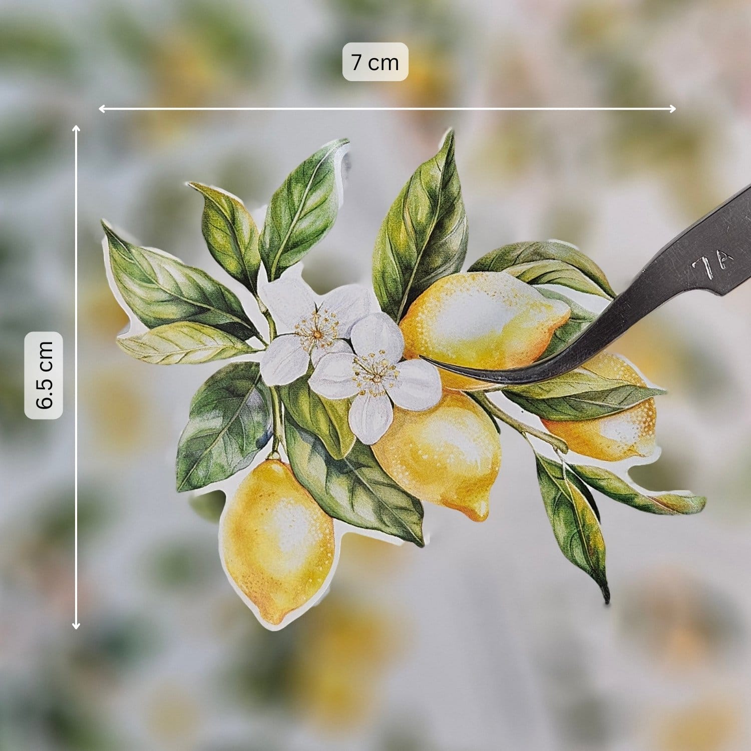 CrafTangles Precut Journal Stickers - Spring Flowers 13 (Pack of 56 stickers) - Image 2