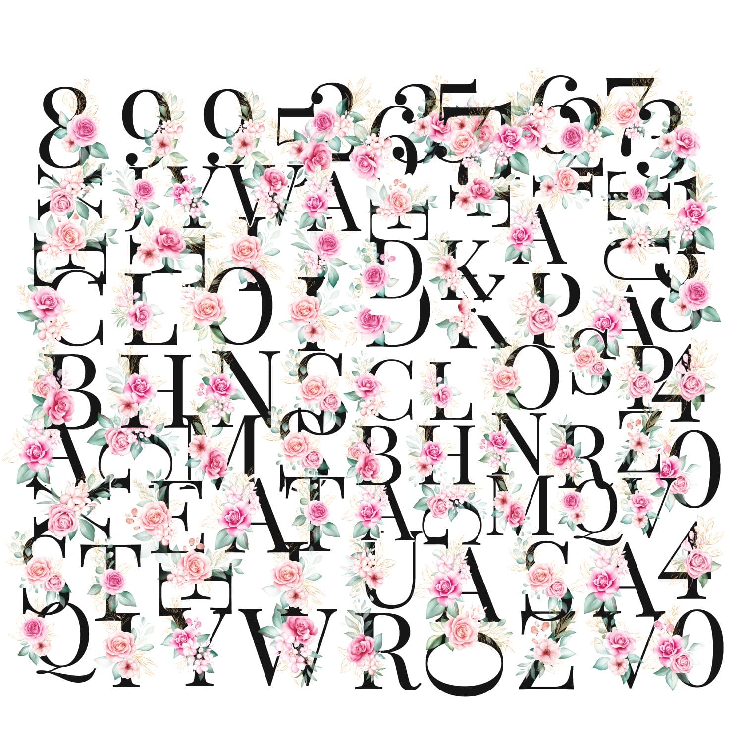 CrafTangles Precut Journal Stickers - Alphabets and Numbers 1 (Pack of 88 stickers) CTPCS 68 Alphabet Nos 1 CrafTangles Precut Journal Stickers 1 CrafTangles Precut Journal Stickers - Alphabets and Numbers 1 (Pack of 88 stickers)