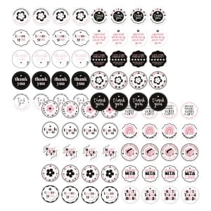 CrafTangles Precut Journal Stickers - Small Business 1 (Pack of 80 stickers)