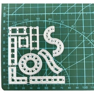 Steel Dies - Various mini Filmstrips (Set of 9 dies)