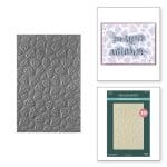 Spellbinders 3D Embossing Folder 5.5"X8.5" - Bougie Birthday Born To Sparkle