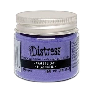 tim holtz distress embossing glaze shaded liliac TDE88158