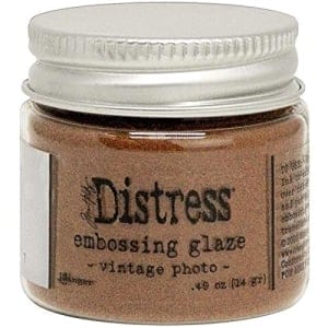 tim holtz distress embossing glaze vintage photo TDE71037