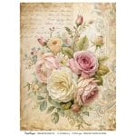 CrafTangles A4 Transfer It Sheets - Old Florals 5