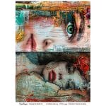 CrafTangles A4 Transfer It Sheets - Flower Girls 4