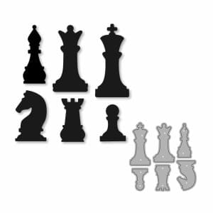Steel Dies - Chess (Set of 6 dies)