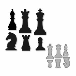 Steel Dies - Chess (Set of 6 dies)