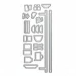 Steel Dies - Kitchen Bowls and Plates (Set of 20 dies)