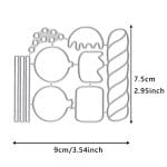 Steel Dies - Candies (Set of 10 dies)