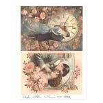 CrafTangles Decoupage Napkin / Tissue / Collage Paper - Love Scenes 4