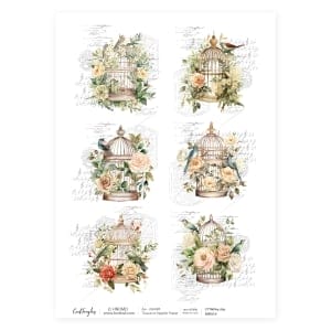 CrafTangles Decoupage Napkin / Tissue / Collage Paper - Birds 8