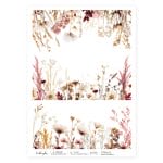 CrafTangles Decoupage Napkin / Tissue / Collage Paper - Wildflowers 11