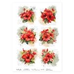 CrafTangles Decoupage Napkin / Tissue / Collage Paper - Spring Flowers 31