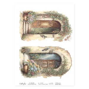 CrafTangles Decoupage Napkin / Tissue / Collage Paper - Spring Time 8