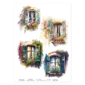 CrafTangles Decoupage Napkin / Tissue / Collage Paper - Spring Time 9