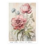 CrafTangles Decoupage Napkin / Tissue / Collage Paper - Vintage Flowers 23