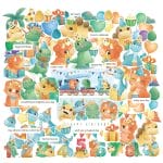 CrafTangles DieCuts / Ephemera Pack - Cute Dinosaurs Birthday (70 pcs)