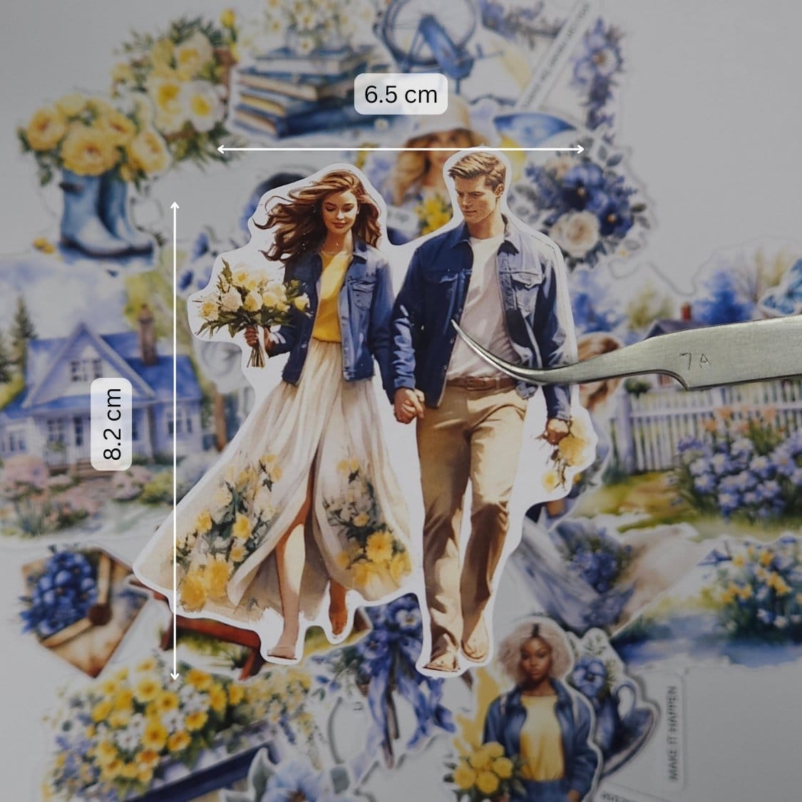 CrafTangles DieCuts / Ephemera Pack - Summer Girls 3 (45 pcs) CTDCP 30 CrafTangles Die cuts ephemera Summer Girls 3 1 CrafTangles DieCuts / Ephemera Pack - Summer Girls 3 (45 pcs) - Image 2