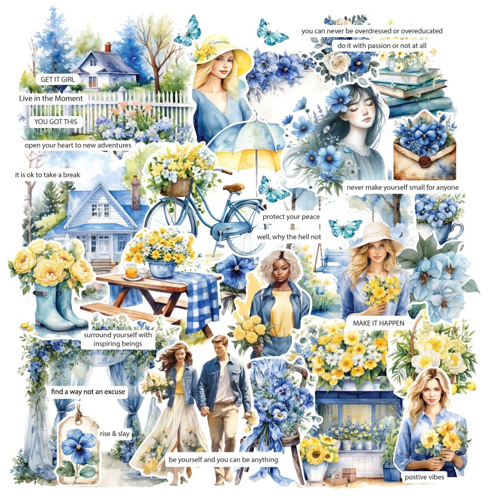 CrafTangles DieCuts / Ephemera Pack - Summer Girls 3 (45 pcs) CTDCP 30 CrafTangles Die cuts ephemera Summer Girls 3 CrafTangles DieCuts / Ephemera Pack - Summer Girls 3 (45 pcs)