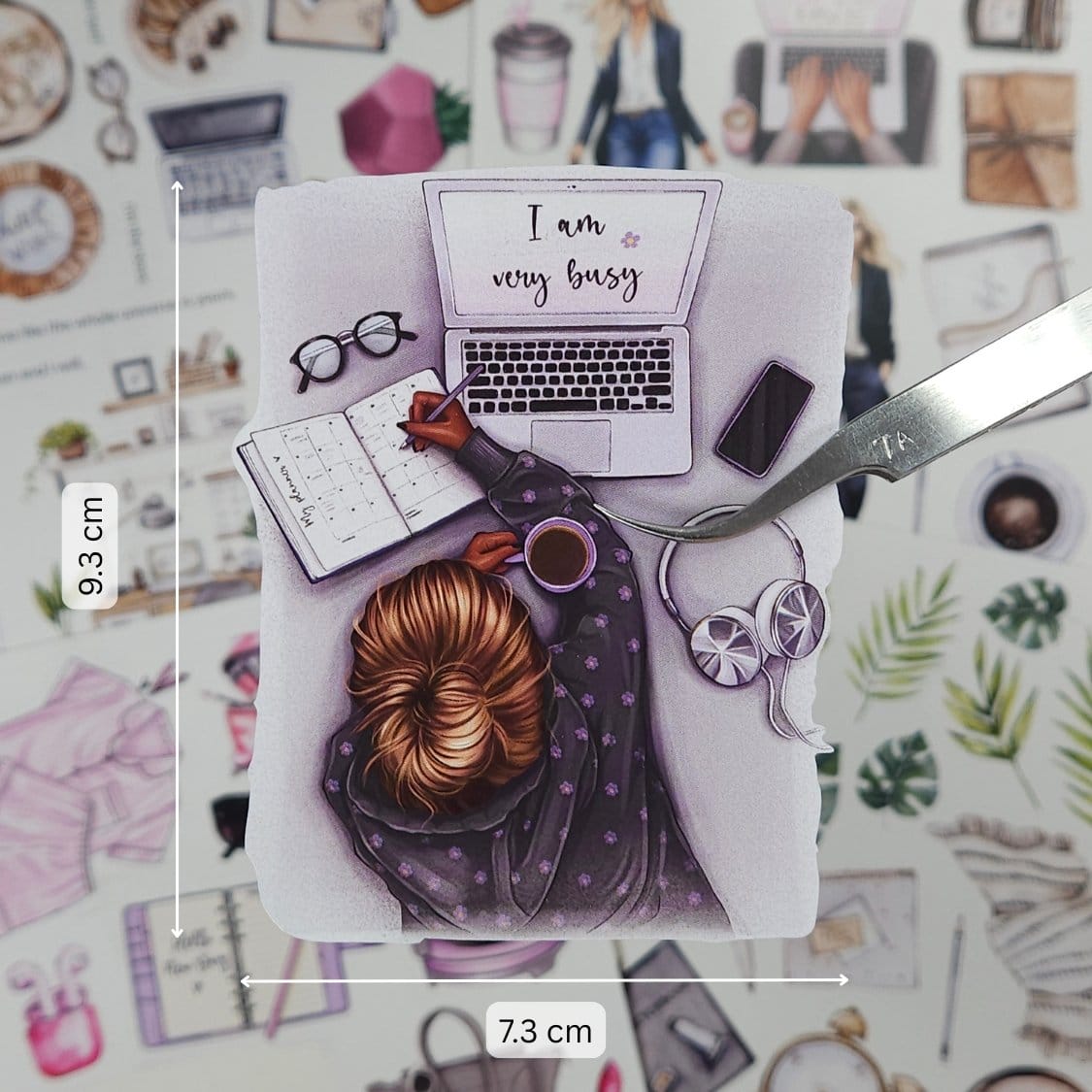 CrafTangles Precut Journal Stickers - My Life 2 (Pack of 70 stickers) CTPCS 84 My Life 2 CrafTangles Precut Journal Stickers 3 CrafTangles Precut Journal Stickers - My Life 2 (Pack of 70 stickers) - Image 2