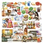 CrafTangles Precut Journal Stickers - My Life 4 (Pack of 68 stickers)