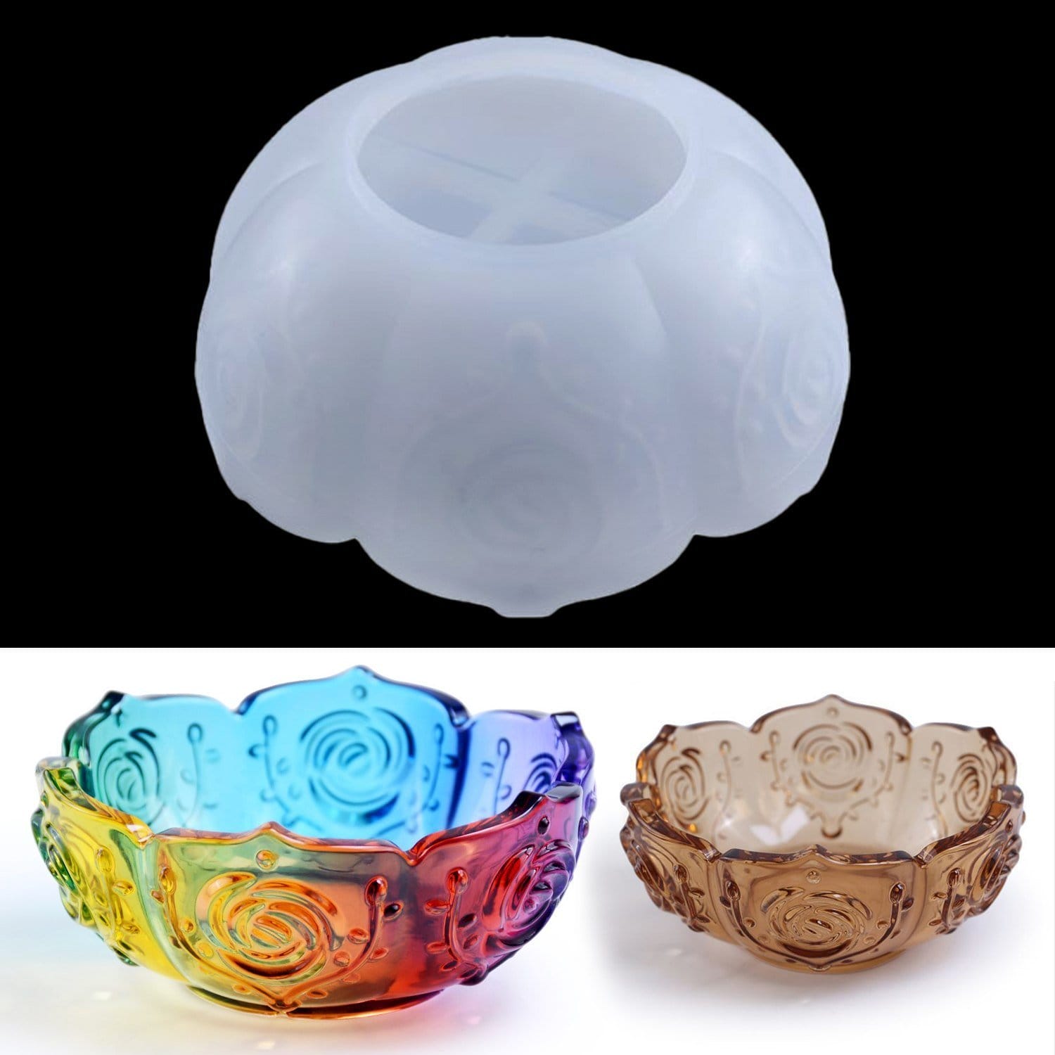 Bowl Silicone Mould (JSM157) JSM157 silicone bowl mould Bowl Silicone Mould (JSM157)