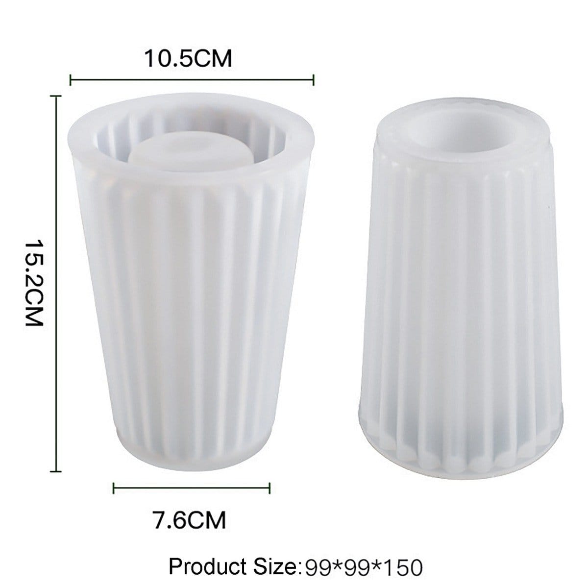 Large Vase Silicone Mould (JSM45) JSM45 vase silicone mould 1 Large Vase Silicone Mould (JSM45) - Image 2