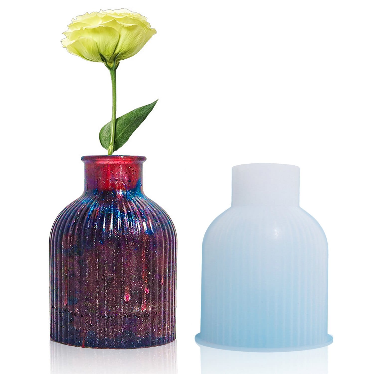 Small Vase Silicone Mould (JSM92) JSM92 silicone vase mould Small Vase Silicone Mould (JSM92)