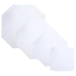 CrafTangles paper Explosion Box (with Flaps) Base - 350 gsm - Plain White