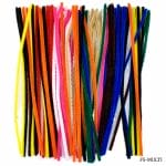 Multi coloured Pipe Cleaner for Flowermaking and Bouquet (100 pcs)