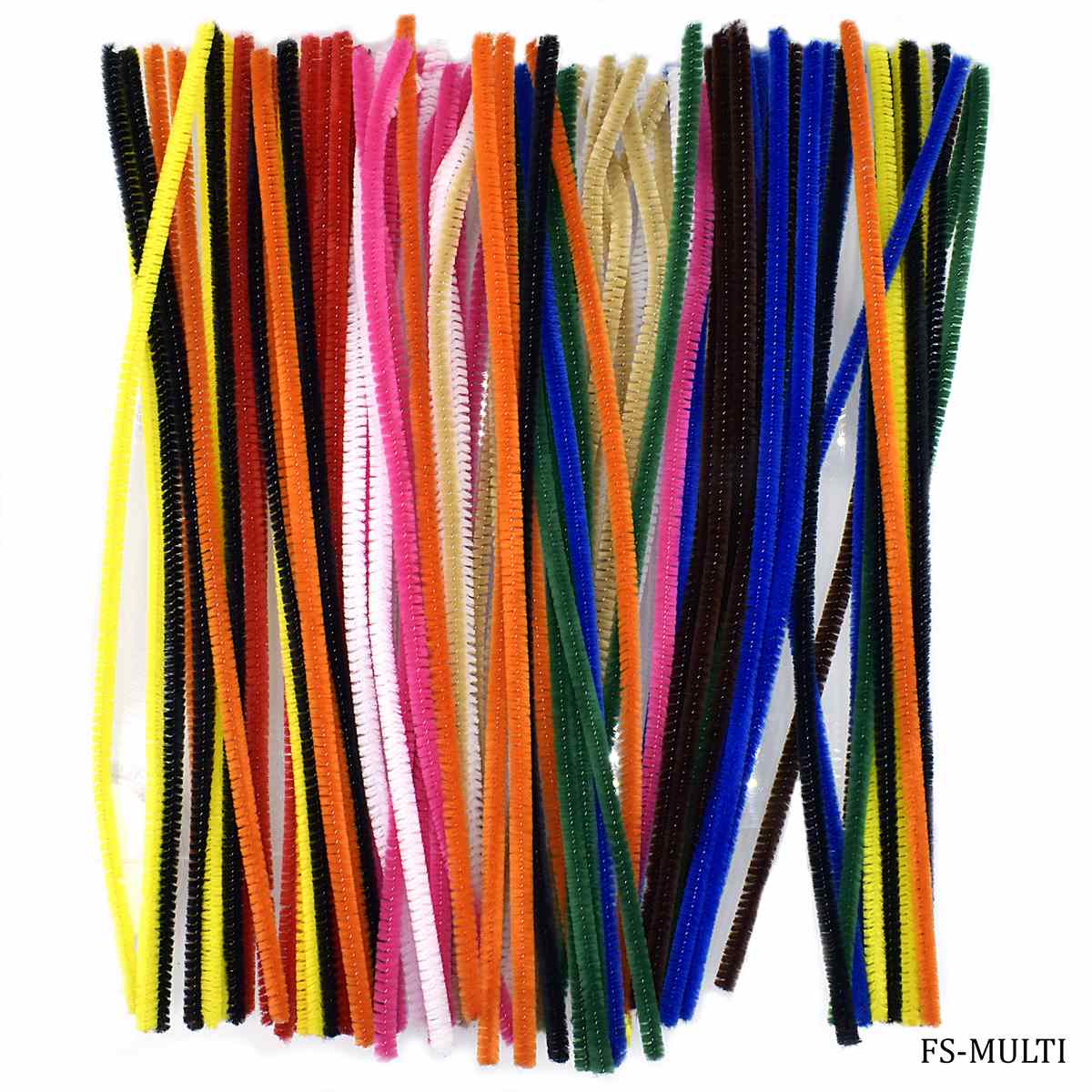 Multi coloured Pipe Cleaner for Flowermaking and Bouquet (100 pcs) multi pipe cleaner Multi coloured Pipe Cleaner for Flowermaking and Bouquet (100 pcs)