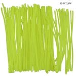 Lemon Yellow coloured Pipe Cleaner for Flowermaking and Bouquet (100 pcs)