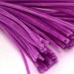 Violet Pipe Cleaner for Flowermaking and Bouquet (100 pcs)