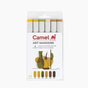 Camel Artist Markers Earth Tones 1
