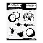 CrafTangles Photopolymer Stamps - Coffee Stains