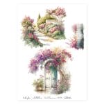 CrafTangles Decoupage Napkin / Tissue / Collage Paper - Spring Time 12