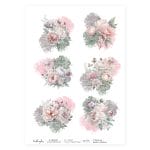 CrafTangles Decoupage Napkin / Tissue / Collage Paper - Spring Flowers 34