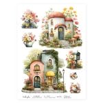 CrafTangles Decoupage Napkin / Tissue / Collage Paper - Spring Time 13