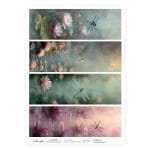 CrafTangles Decoupage Napkin / Tissue / Collage Paper - Spring Dragonflies 3