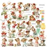 CrafTangles DieCuts / Ephemera Pack - My Girl