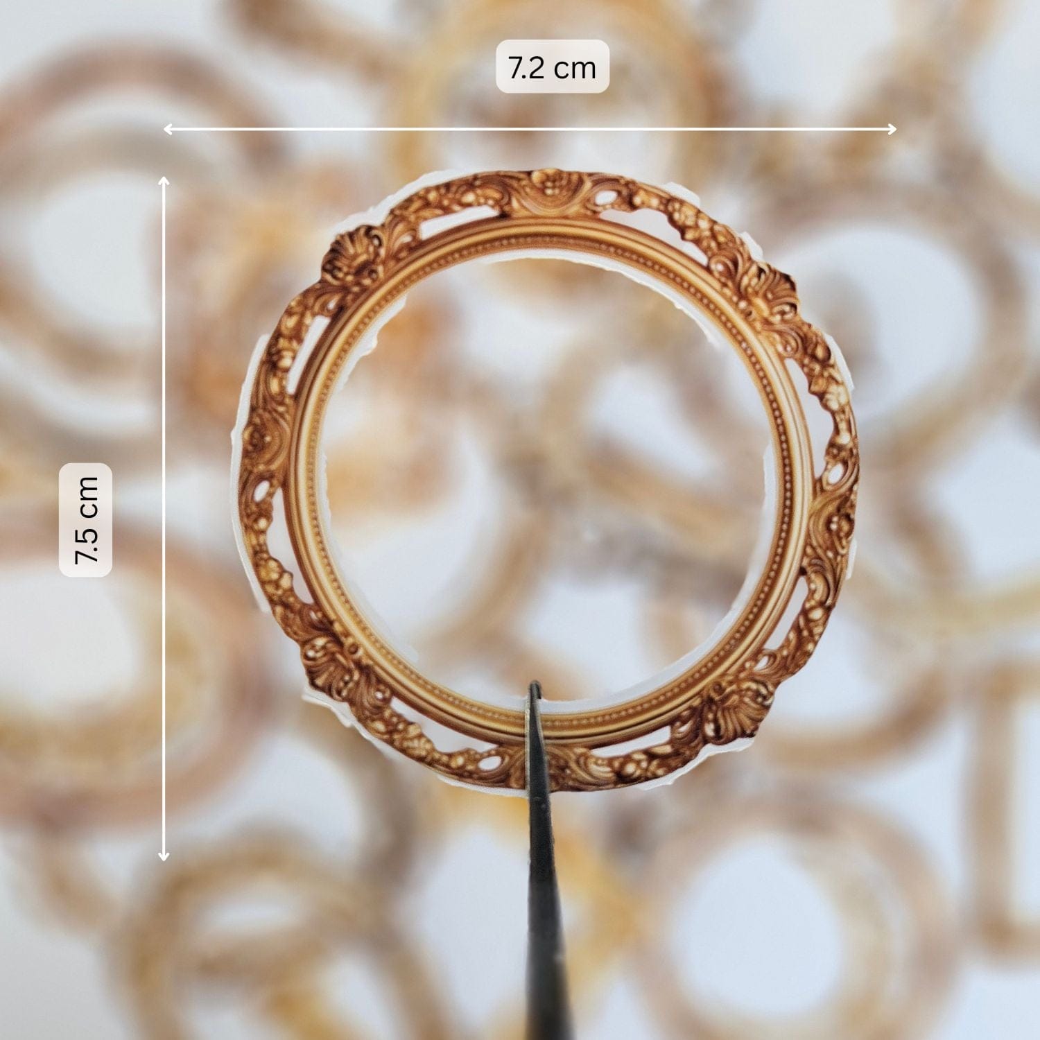 CrafTangles DieCuts / Ephemera Pack - Vintage Frames 1 - Image 2