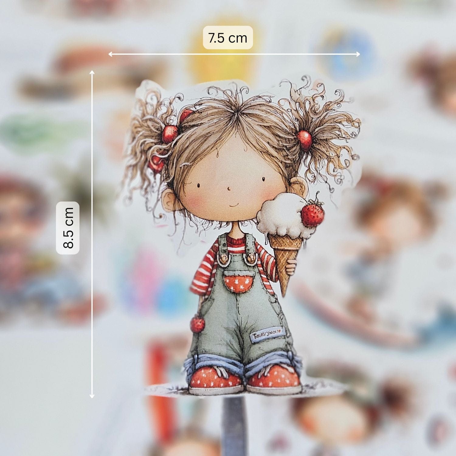 CrafTangles Precut Journal Stickers - Summer Vibes 4 - Image 2