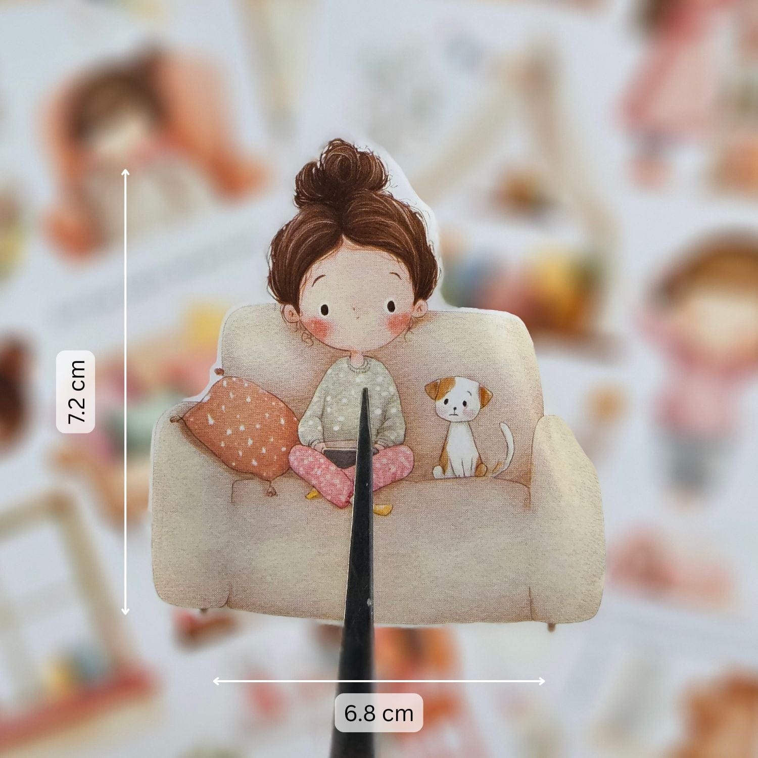 CrafTangles Precut Journal Stickers - My Life 5 - Image 2