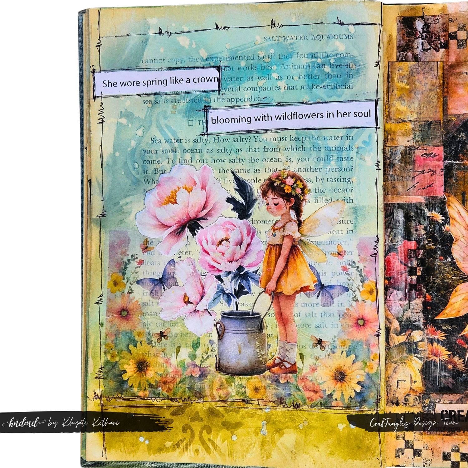 CrafTangles Cut and Collage Books for Journal - Fairy Tales - Spring Vol 1 - Image 13