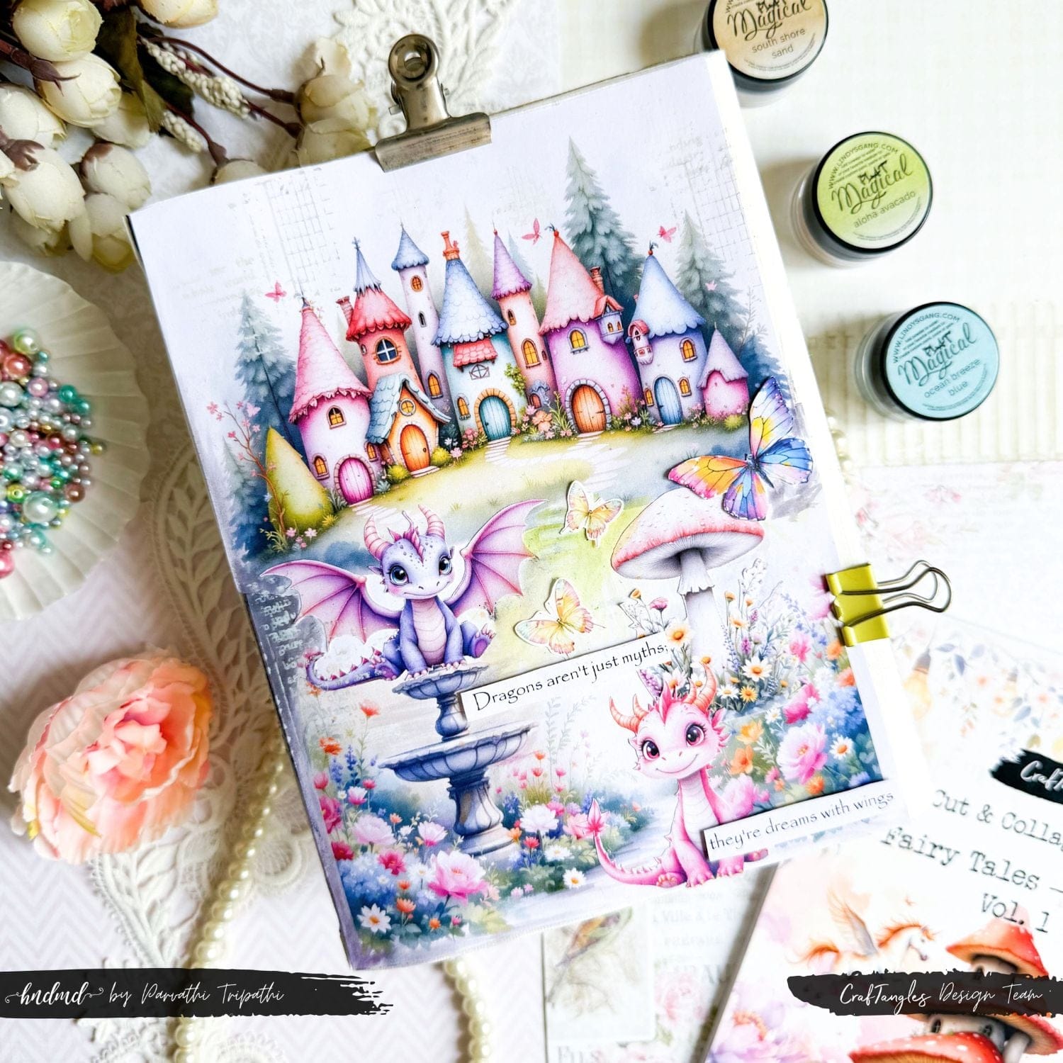 CrafTangles Cut and Collage Books for Journal - Fairy Tales - Spring Vol 1 - Image 7