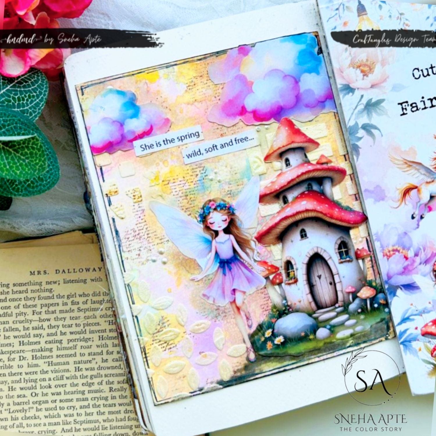 CrafTangles Cut and Collage Books for Journal - Fairy Tales - Spring Vol 1 - Image 6