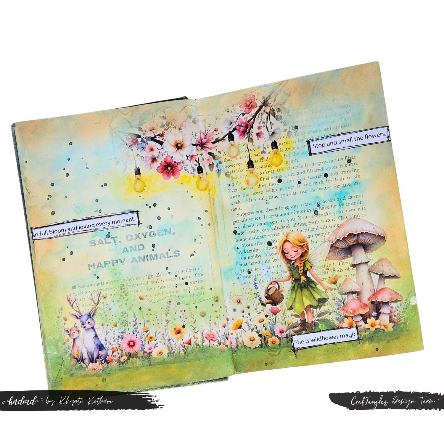 CrafTangles Cut and Collage Books for Journal - Fairy Tales - Spring Vol 1 - Image 12