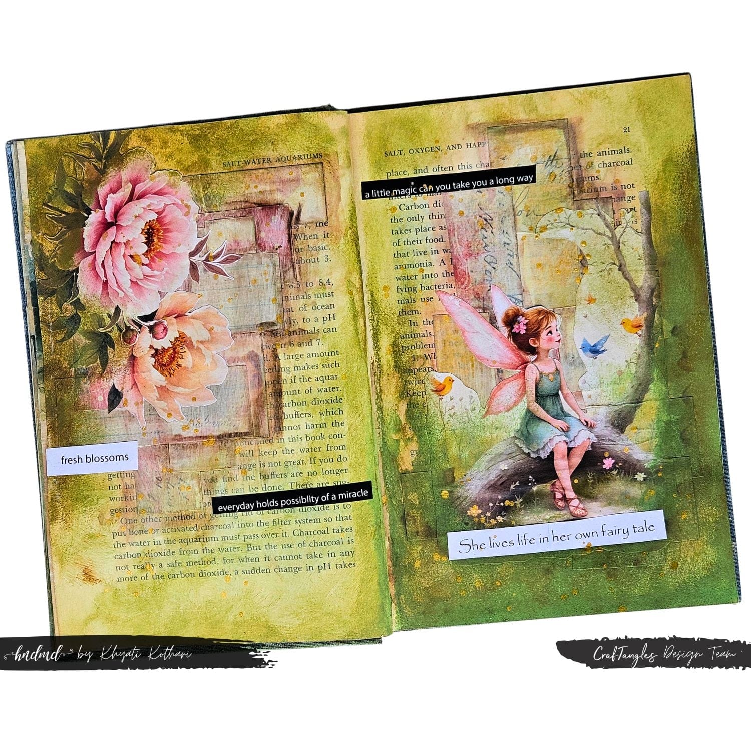 CrafTangles Cut and Collage Books for Journal - Fairy Tales - Spring Vol 1 - Image 11